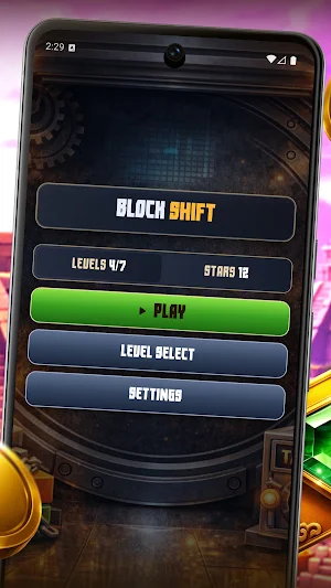 BLOCK SHIFT Pattern Puzzle Screenshot 2