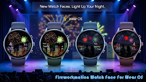 Fireworkmation Watch Face Screenshot 0