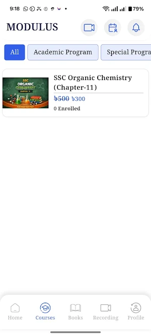 Modulus Academic Care Screenshot 3