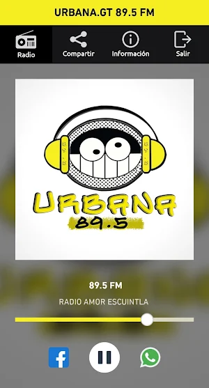 Urbana.gt 89.5 FM Screenshot 0
