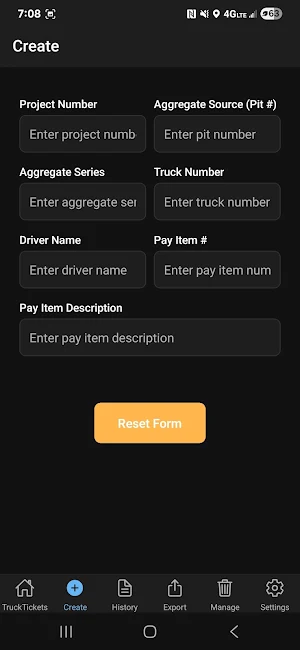 TruckTickets Screenshot 3