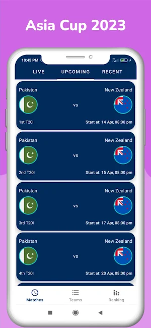 Asia Cup 2023 Schedule - Live Screenshot 0