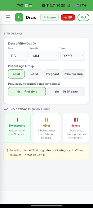Drzix - Clinical Health Tools Screenshot 2