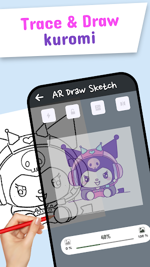 Ku-Romi AR Drawing Sketch Screenshot 2