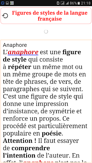 Les figures de style Screenshot 3