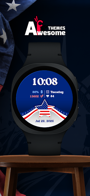 Liberty Independence WatchFace Screenshot 0