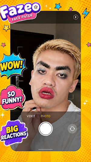 Fazeo-Face Funny Filter Camera Screenshot 0
