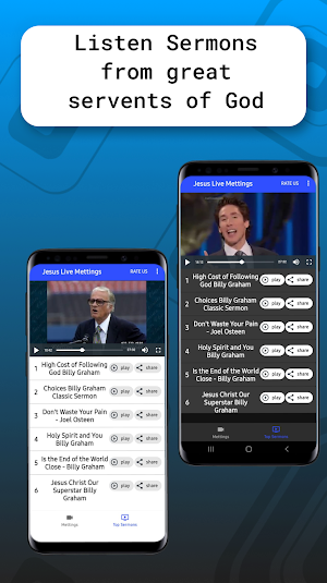 Jesus Live Meetings and Sermons App Screenshot 3