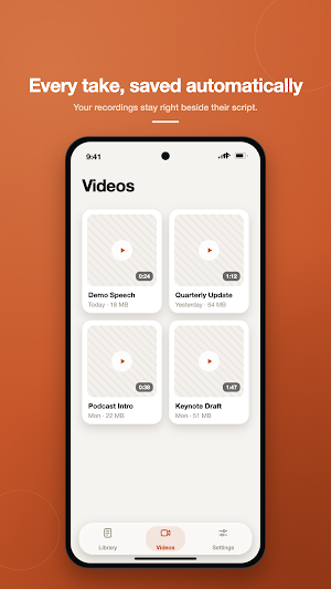 Teleprompter: Video Recorder Screenshot 3