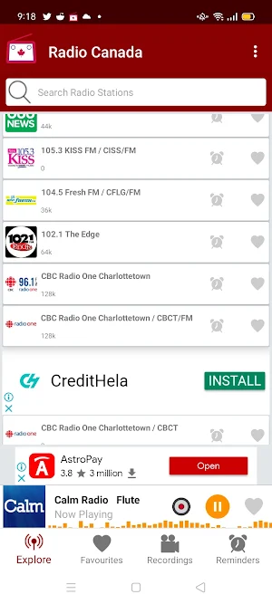 Radio Canada : Online FM app Screenshot 3
