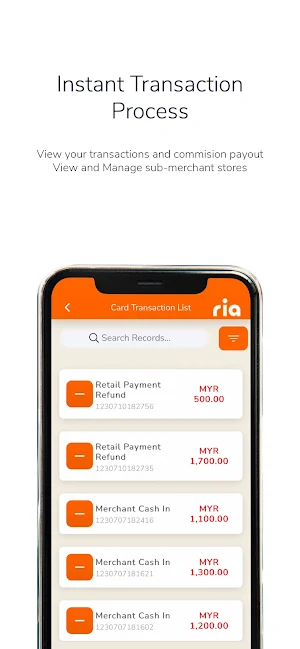 Ria Merchant Screenshot 3