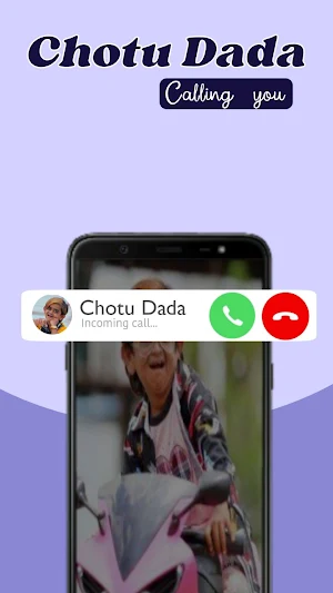 Chotu Dada - Fake video call Screenshot 0