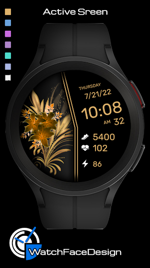 WaTchG006: Digital watch face Screenshot 0