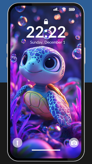 Cute Turtle Wallpaper Screenshot 2