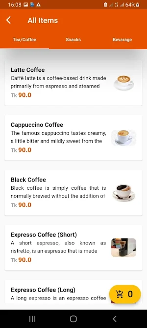 Q Cafe Screenshot 2