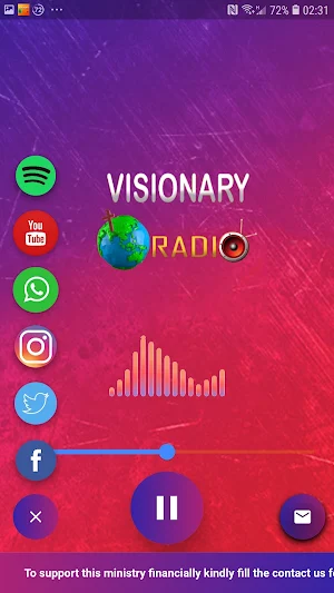 Visionary Radio Screenshot 1