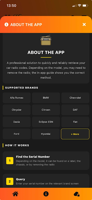 Radio Code Finder - Car Unlock Screenshot 2