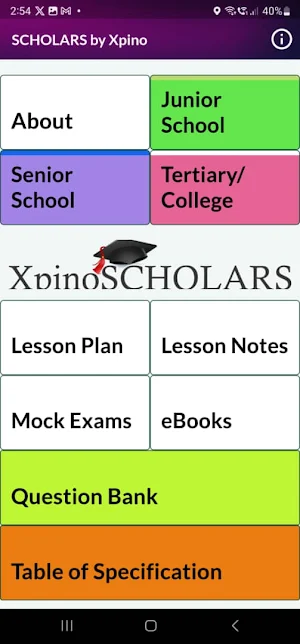 SCHOLARS (By Xpino) Screenshot 1