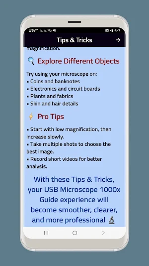 usb microscope 1000x guide Screenshot 3