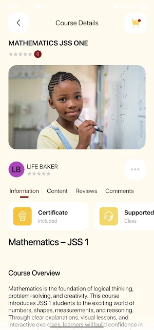 LIFE BAKER ONLINE SCHOOL Screenshot 3