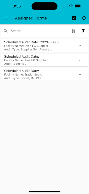 SCC Facility Compliance Screenshot 1