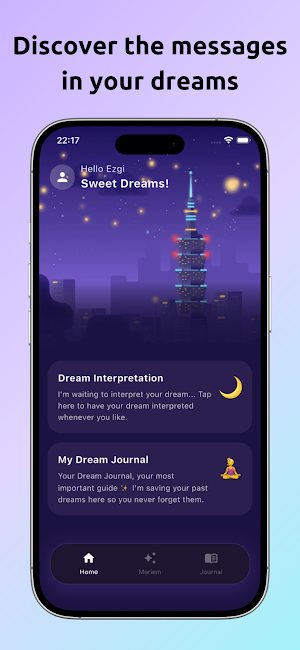 Meriem - Dream Interpreter Screenshot 2