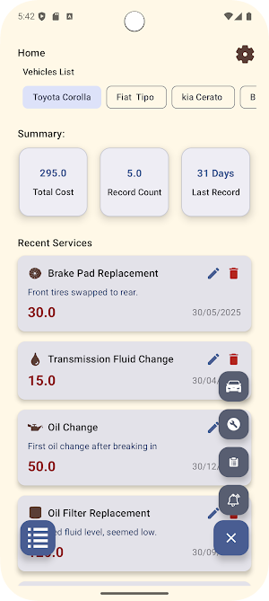 Car Care Screenshot 0