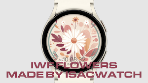 IWF FLOWERS watch face Screenshot 0