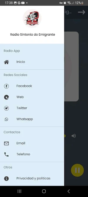 Radio Sintonia do Emigrante Screenshot 0