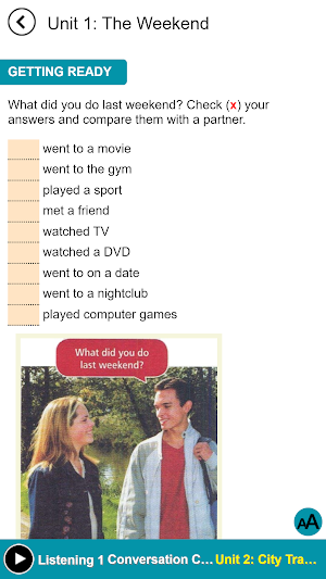 Developing Tactics for Listening, 3rd Edition Screenshot 1