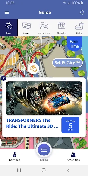Universal Studios Singapore™ The Official App Screenshot 1