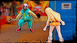Anime Girls: Clown Horror Screenshot 0