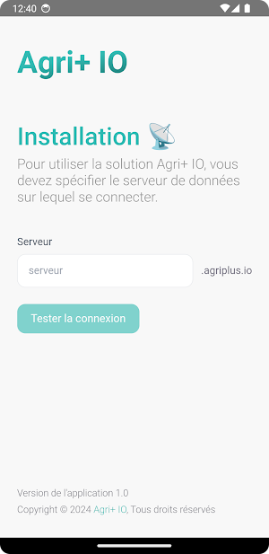 Agri+ IO - Relevés E.C/pH Screenshot 1
