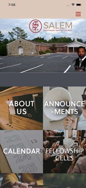 Salem Missionary BaptistChurch Screenshot 0