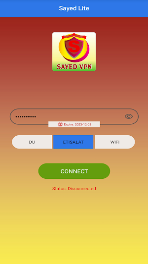 Sayed VPN - CyberGuard Screenshot 2
