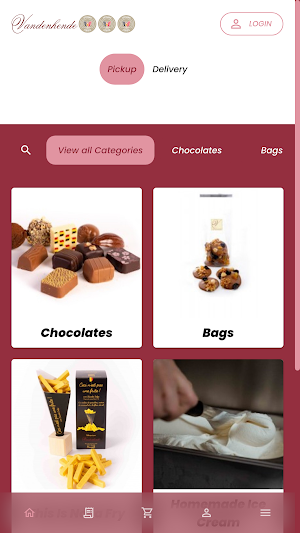 Vandenhende Chocolatier Screenshot 0