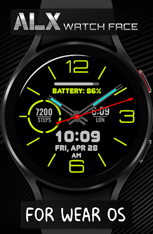 ALX06 Analog Watch Face Screenshot 1