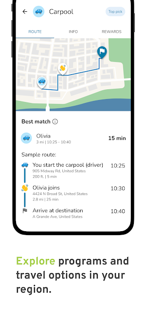 ShareTheRide Screenshot 2