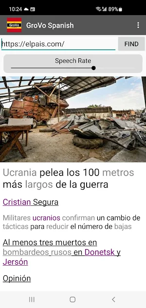 GroVo Spanish Screenshot 3