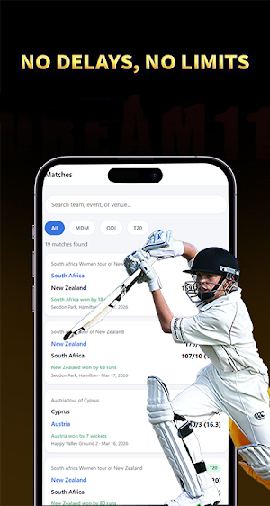 Cricket Match Zone Screenshot 1