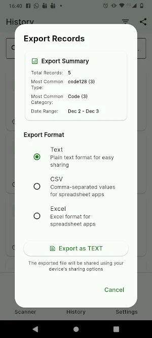 Cubo_Qrcode Screenshot 2