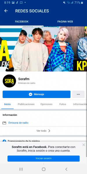 Radio Sora FM Screenshot 3