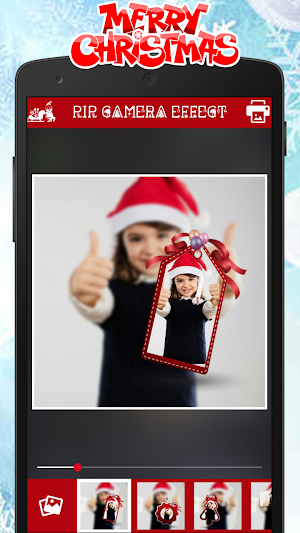 Christmas Camera Effect Screenshot 1