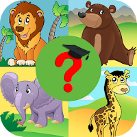 Wild Zoo Animals Quiz Fun App