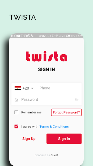 تويستا - توصيل الطعام والبقالة Screenshot 1
