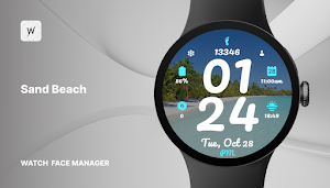 Sand Beach Watch Face Screenshot 0