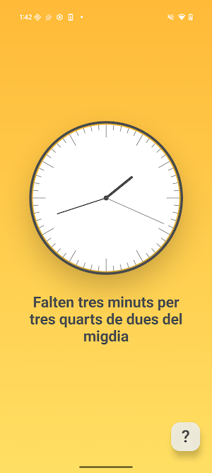 HoraCat - Hora en Català Screenshot 0