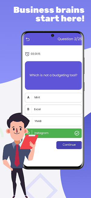 Business Play - Finance Quiz Screenshot 2