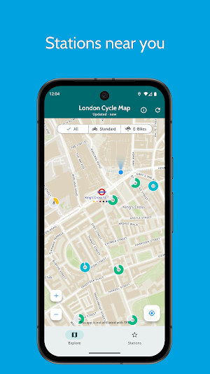 London Cycle Map Screenshot 0