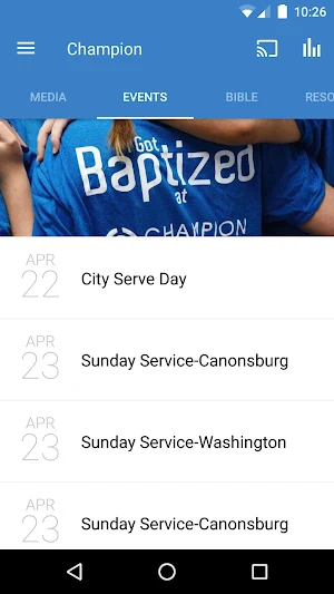 Champion Christian Center Screenshot 1